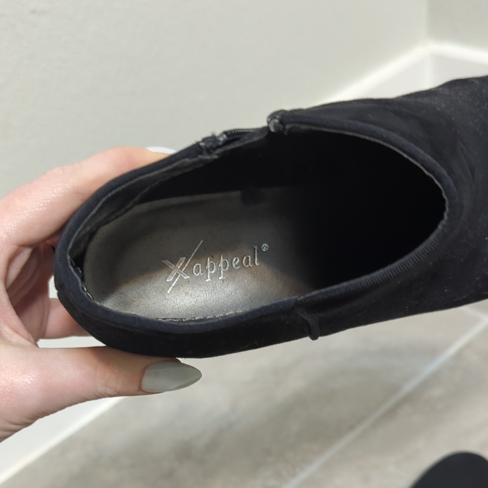 Black Ankle Boots - Picture 2 of 6